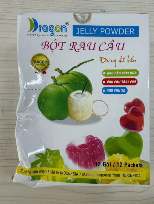 Bột rau câu Nguyen long  120gr/ hộp